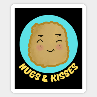 Nugs And Kisses | Nuggets Pun Magnet